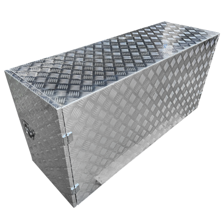 Aluminium Caravan Trailer Tool Box for Generator or Webber BBQ