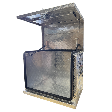 Aluminium Generator Box Storage Toolbox
