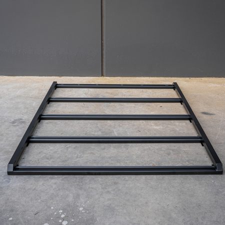 Black Low Profile Aluminium Full Roof Rack with Unistruts