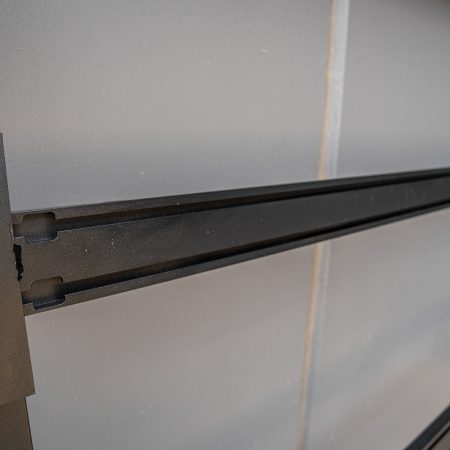 Black Low Profile Aluminium Full Roof Rack with Unistruts
