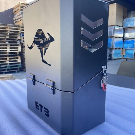 Black Kangaroo Aluminium Jerry Can Holder