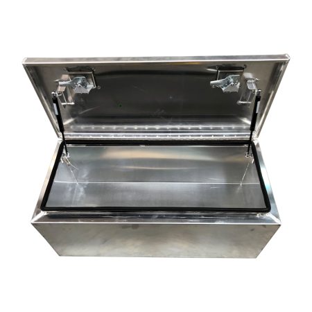 Flat plate Aluminium Top Open Tool Box