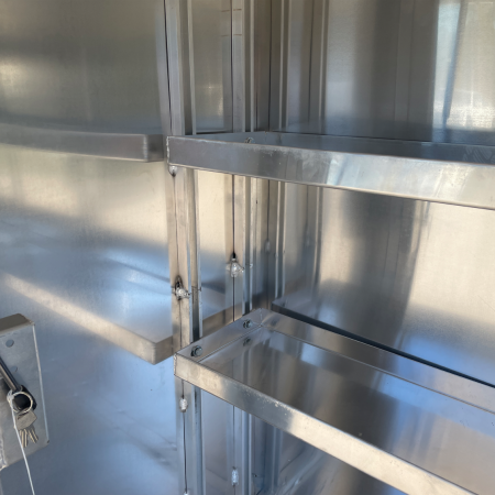 Flat Plate Full Door Aluminium Truck Toolbox
