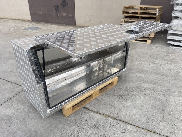 Checker Full Door Aluminium Ute Toolbox
