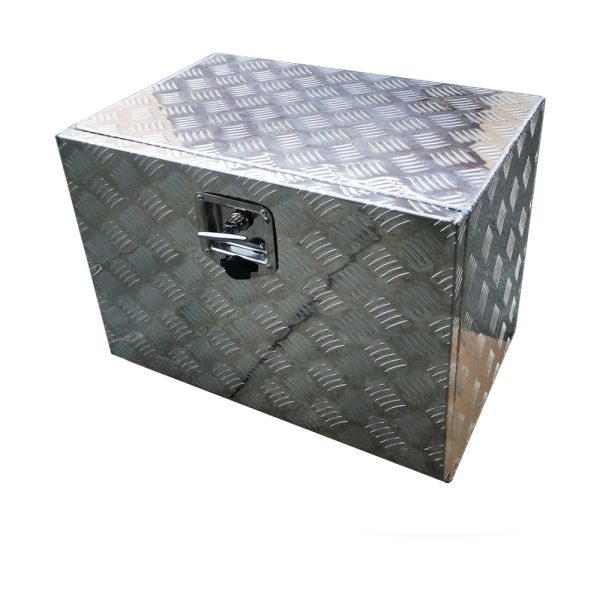 600x400x450mm Checker Plate Aluminium Under Tray Tool Boxes