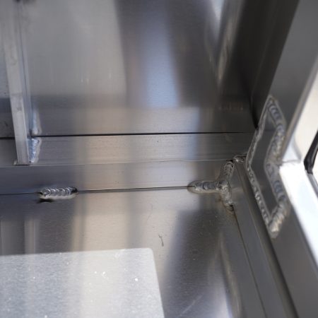 3 Doors Flat Plate Aluminium Canopy