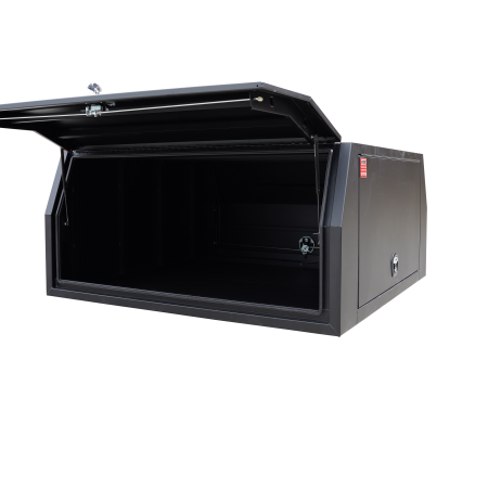 Black 1800mm 3 Doors Aluminium Ute Canopy