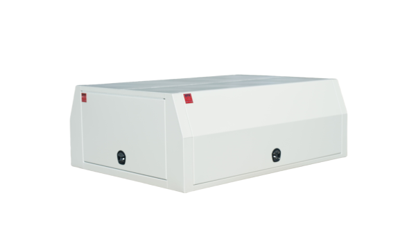 White 2400mm 3 Doors Aluminium Single Cab Ute Canopy