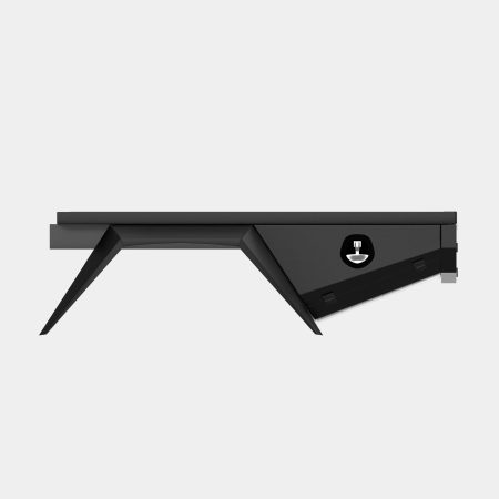 Black Aluminium Tray