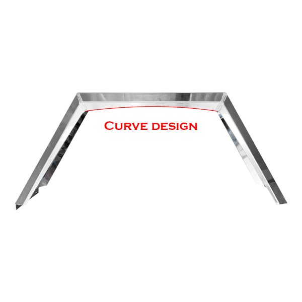 Pair of 4wd Wheel Arch / Mud Guard 3mm Aluminium Mudguard 4x4