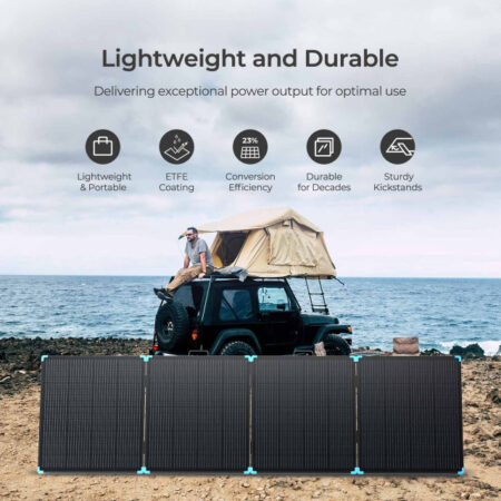 Renogy 400W Lightweight Portable Solar Suitcase For Camping