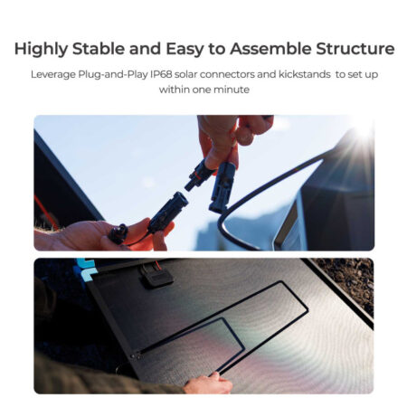 Renogy 400W Lightweight Portable Solar Suitcase For Camping