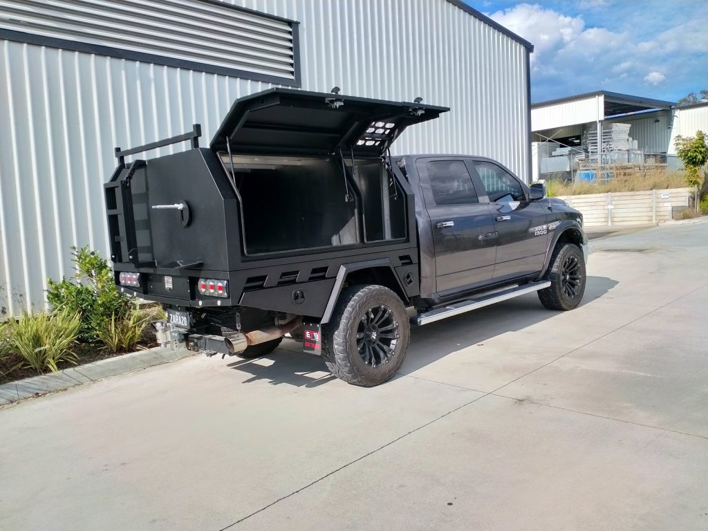 Tray and Canopy Package: A High Quality Smart Crystal of Australian Engineers 7 Ram 1500 Ute Tray and Canopy Package