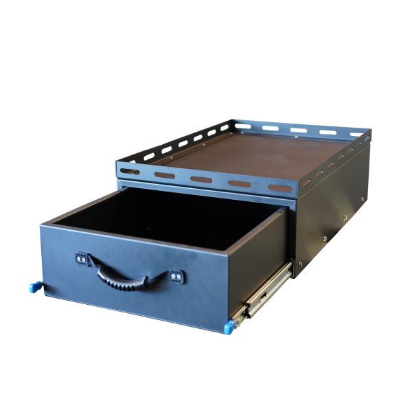 700mm Wide Aluminium Ute Canopy Slide Drawer / Bench