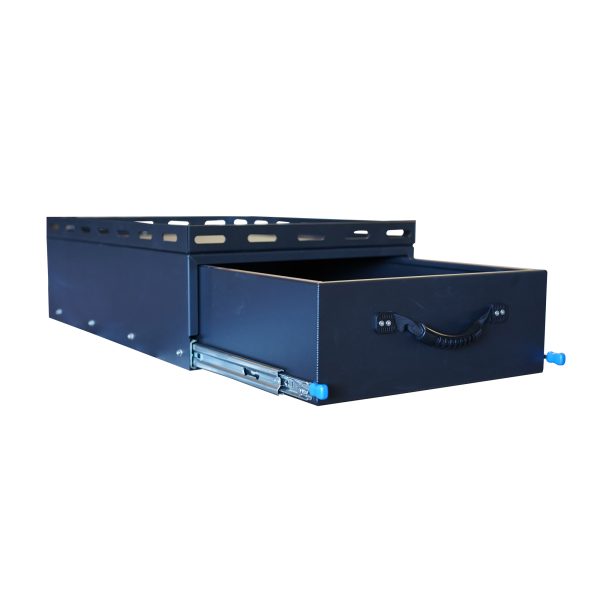 700mm Wide Aluminium Ute Canopy Slide Drawer / Bench - Image 3