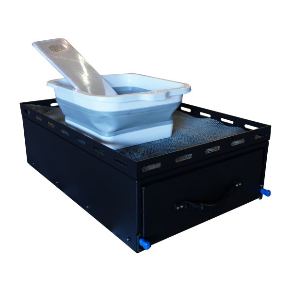 700mm Wide Aluminium Ute Canopy Slide Drawer / Bench