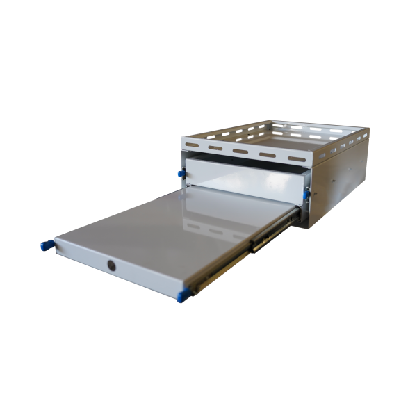 530mm Wide Aluminium Ute Canopy Slide Drawer / Bench