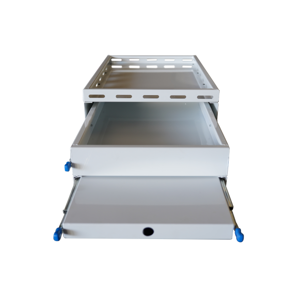 530mm Wide Aluminium Ute Canopy Slide Drawer / Bench