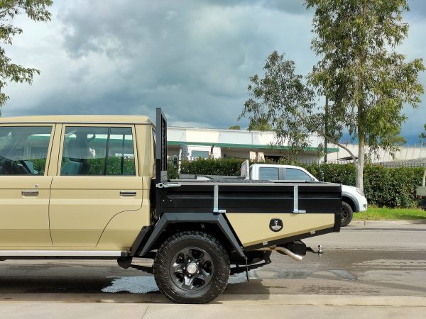 Toyota LC79 Full Set Aluminium Tray - Image 3