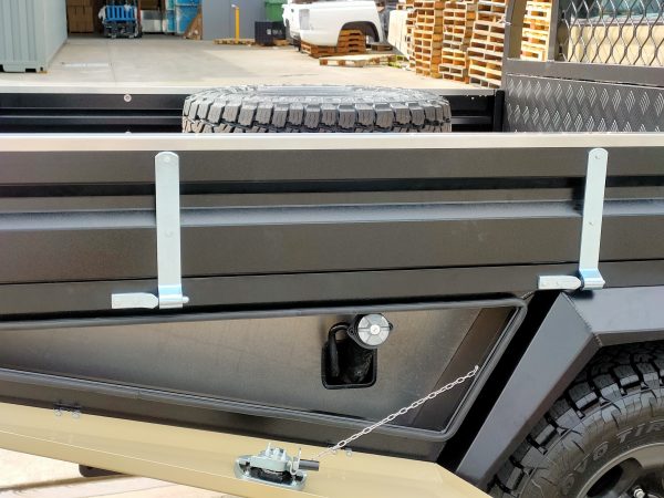 Toyota LC79 Full Set Aluminium Tray - Image 2