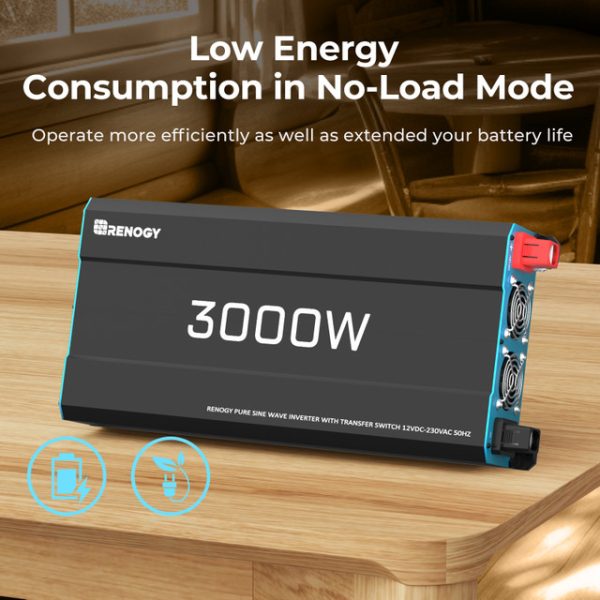 3000W 12V to 230V/240V Pure Sine Wave Inverter (with UPS Function)