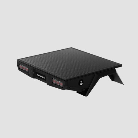 Black Aluminium Tray 1600mm