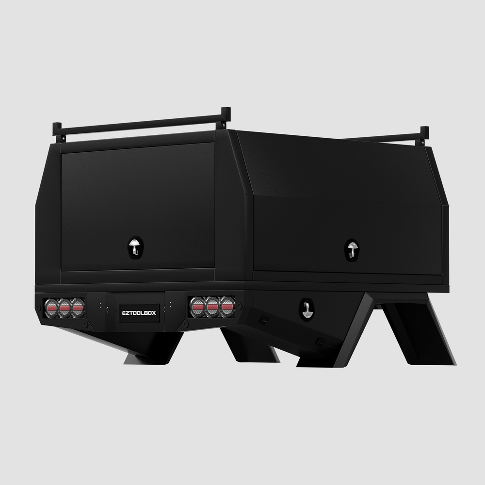 Black Aluminium Ute Tray and Canopy Work Package 2 Black Aluminium Ute Tray and Canopy Work Package - Image 2
